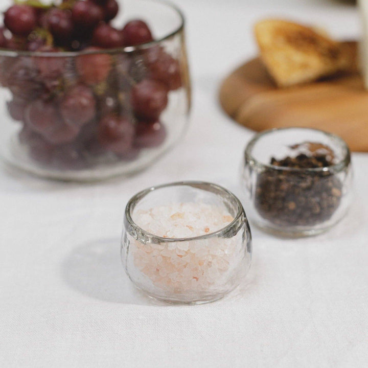 Pebbled Condiment Bowls - Set of 4