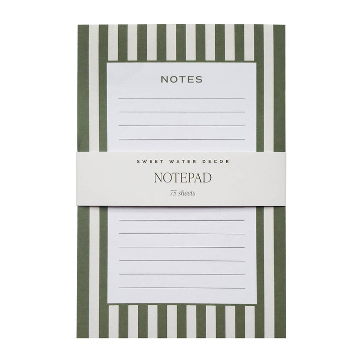 Striped Notepad