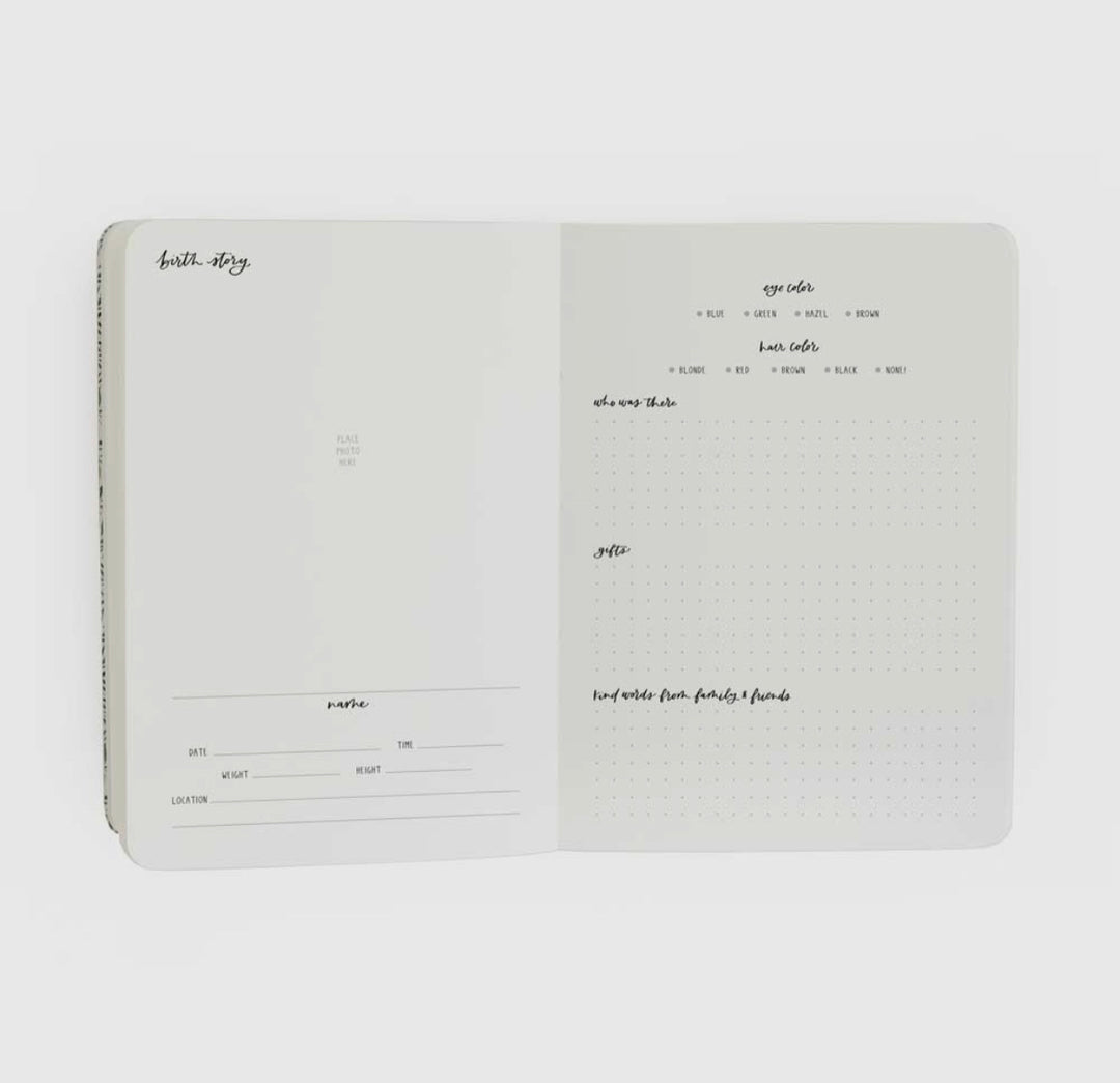 Handmade Baby Guided Journal