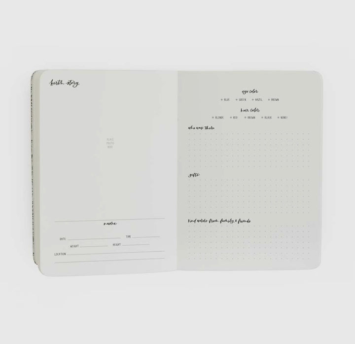 Handmade Baby Guided Journal