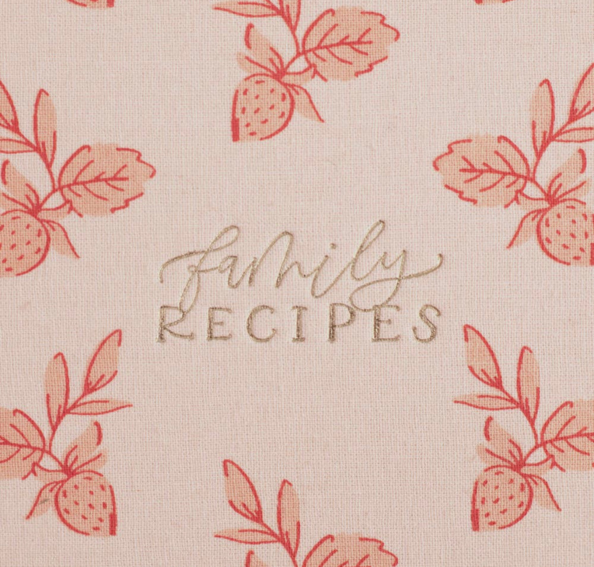 Handmade Strawberry Heirloom Recipe Book