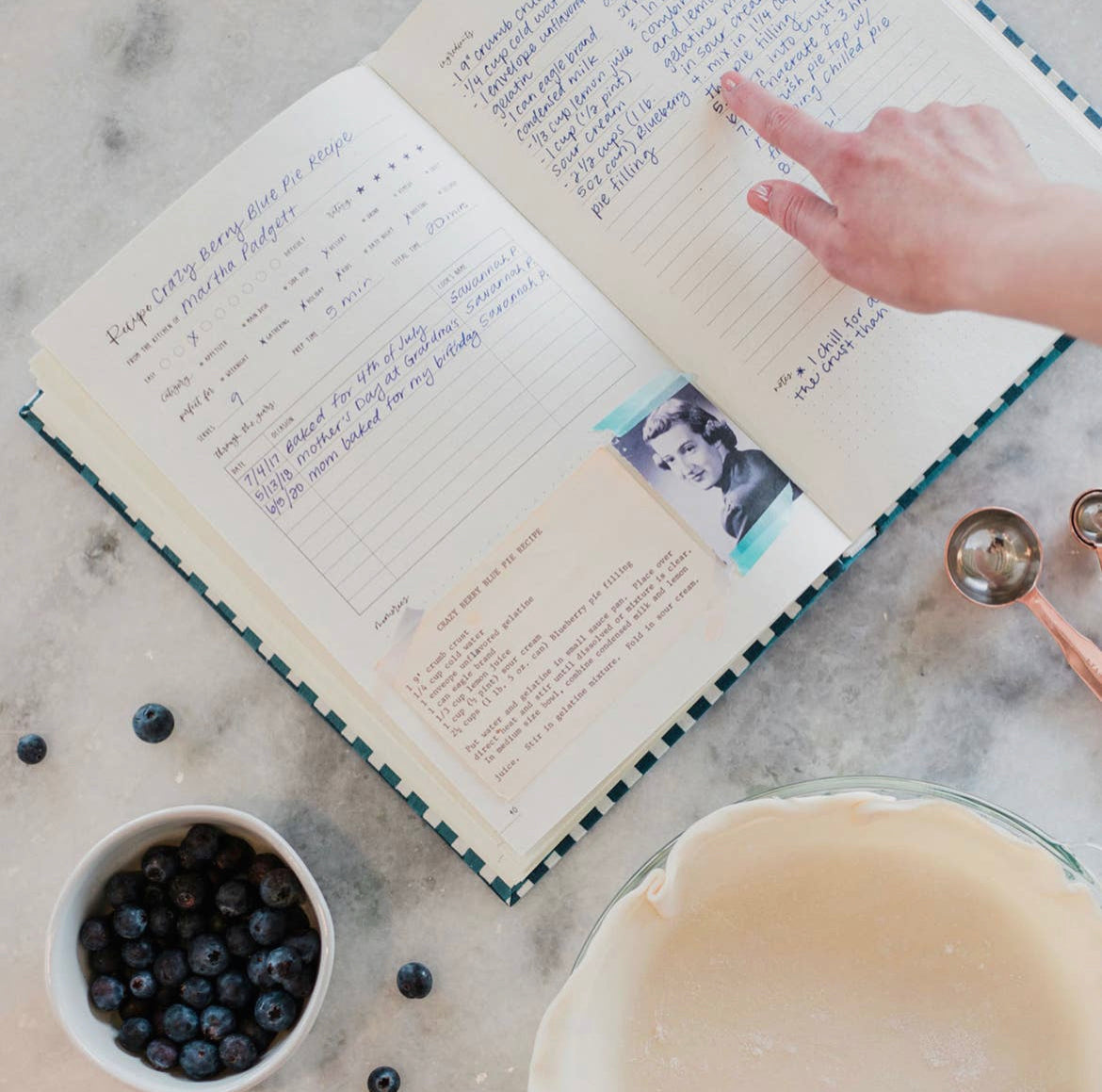 Handmade Strawberry Heirloom Recipe Book