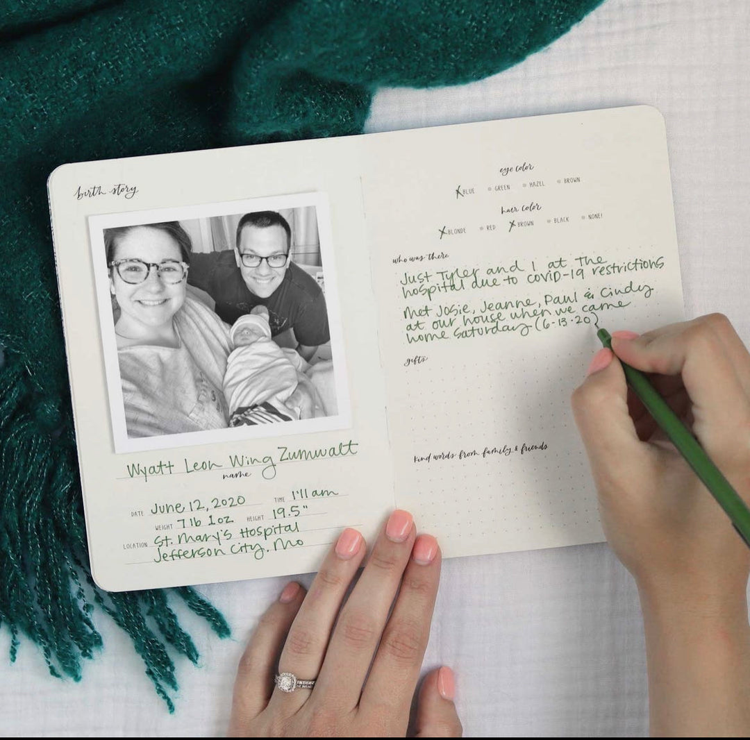 Handmade Baby Guided Journal