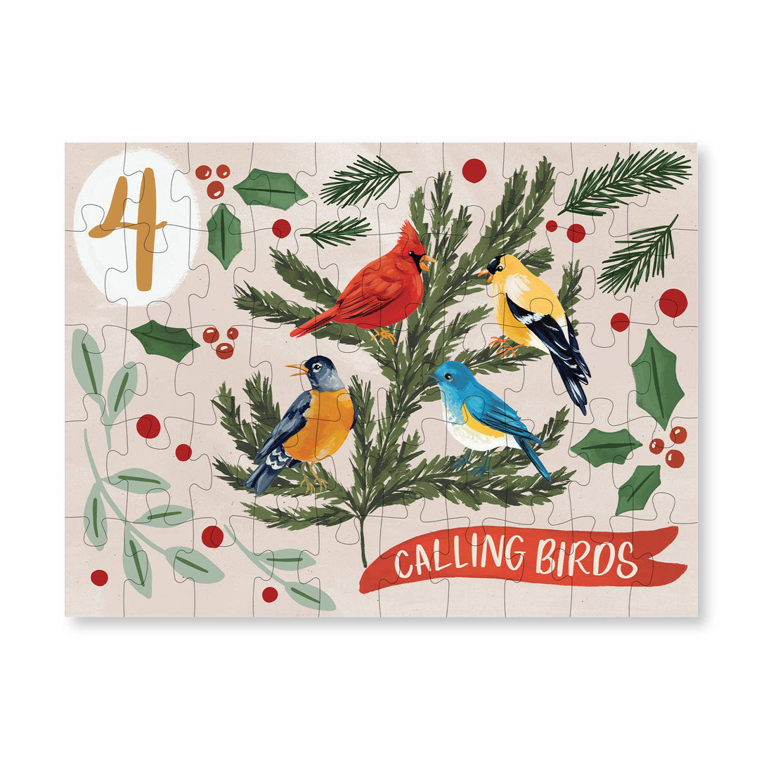 12 Days of Christmas - 50 Piece Jigsaw Puzzles - Set of 12